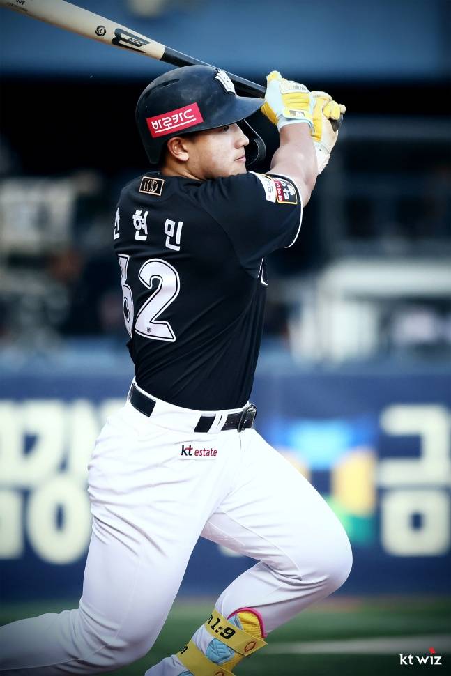 안현민. /사진=KT 위즈 제공