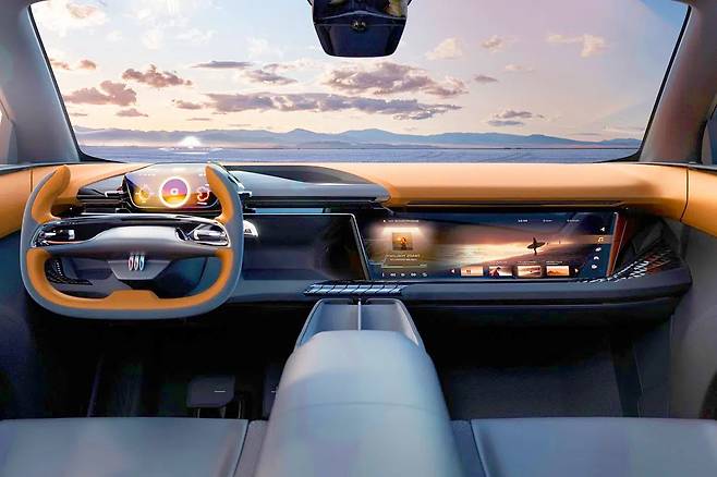 뷰익 일렉트라 GS 콘셉트카 실내