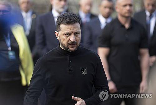 젤렌스키 우크라이나 대통령 [EPA 연합뉴스 자료사진. 재판매 및 DB 금지]