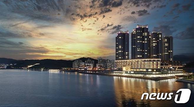 벨메르 바이 한화호텔앤드리조트 전경.(여수 벨메르 제공)/뉴스1 ⓒ News1 지정운 기자