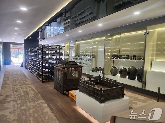 오는 2일 문을 여는 연천군 전곡리 유적지 내 '보이는 수장고' (연천군 제공, 재판매 및 DB금지)