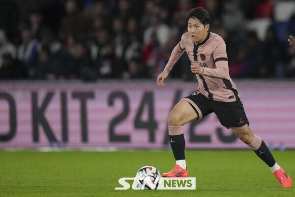 파리 생제르맹 이강인. 사진┃뉴시스/AP
