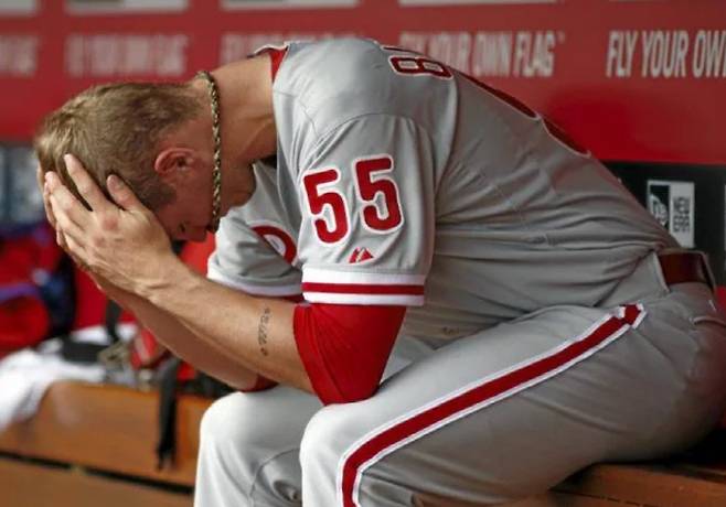 필라델피아 시절 뷰캐넌. AP연합