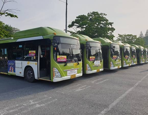 동물원까지 무료 운행되는 셔틀버스  [사진=전주시 ]