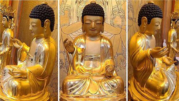 내소사 지장암의 목조여래좌상  [사진=부안군 ]