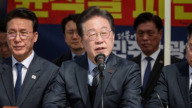 이재명 더불어민주당 대통령 후보