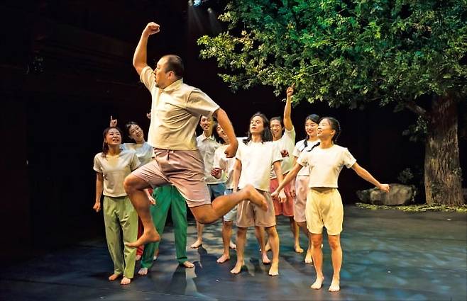 어린이 무용극 ‘얍! 얍! 얍!’ 공연 장면. /국립현대무용단 제공