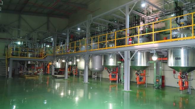 레이크머티리얼즈 공장 내부 설비. 레이크머티리얼즈 제공