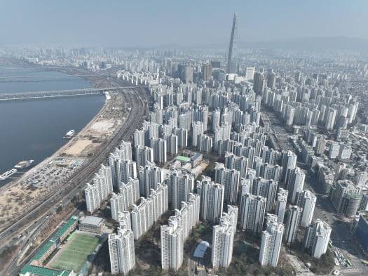 서울 송파구 일대 아파트 단지 모습. 연합뉴스