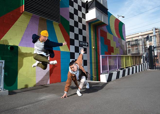 Kinjaz co-founders Mike Song (left) and Anthony Lee   (Courtesy of Kinjaz)