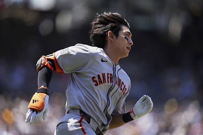 샌프란시스코 자이언츠의 이정후. 연합뉴스