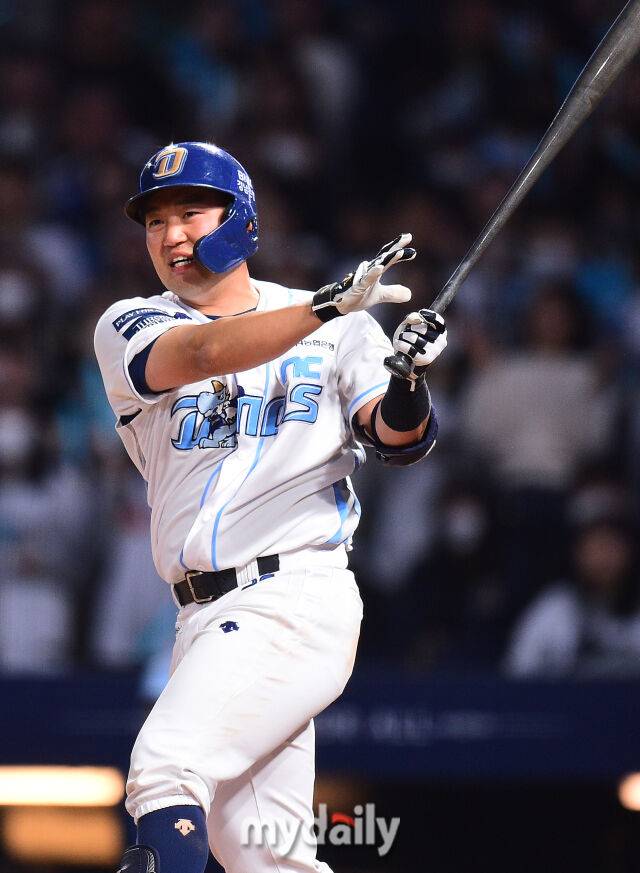 NC 다이노스 시절의 박대온./마이데일리