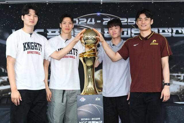 왼쪽부터 안영준, 김선형, 양준석, 유기상./KBL