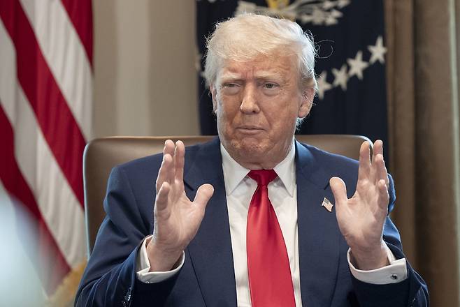 도널드 트럼프 미국 대통령. [EPA]