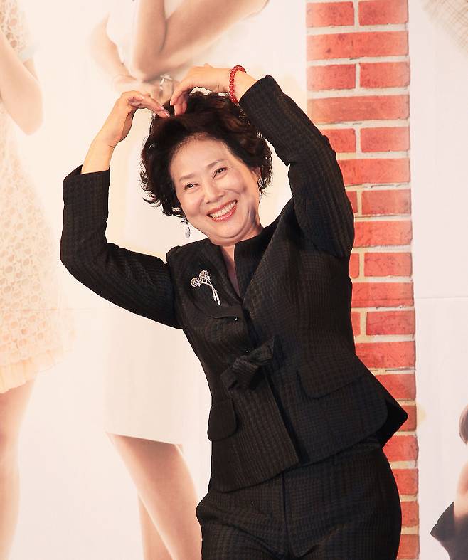 배우 선우용여.  윤창원 기자