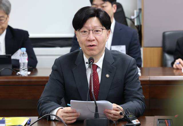 김소영 금융위원회 부위원장이 1일 정부서울청사에서 열린 제4차 가상자산위원회 회의에서 발언하고 있다. 뉴스1