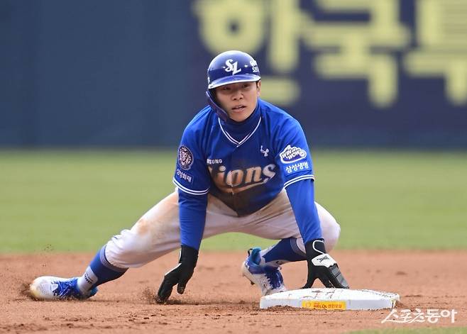 삼성 김지찬. 스포츠동아DB