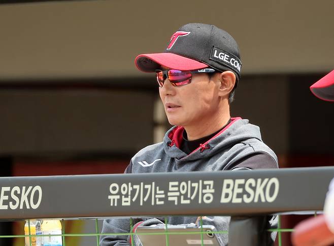 염경엽 LG 감독. 연합뉴스