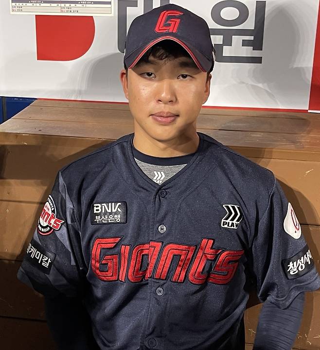 롯데 자이언츠 내야수 이호준 [촬영 이대호]