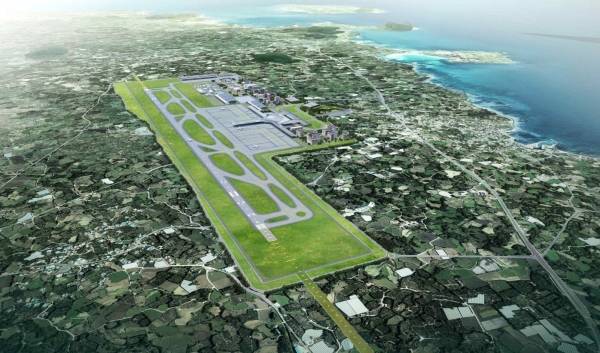 제주 제2공항 조감도.