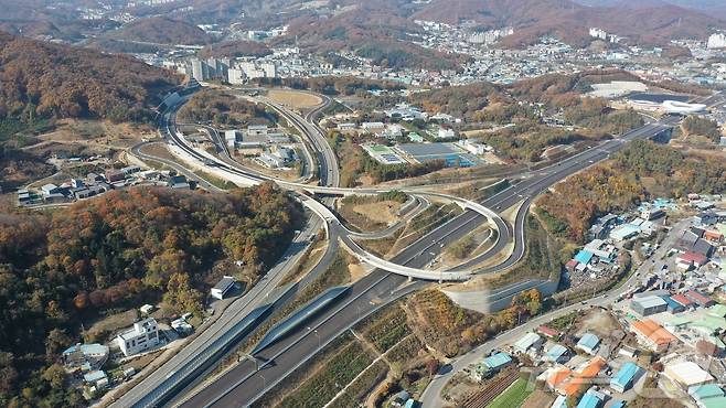 고속도로 전경.(용인시 제공) ⓒ News1 김평석 기자