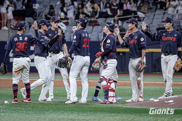 롯데 자이언츠 선수단. 사진┃롯데 자이언츠