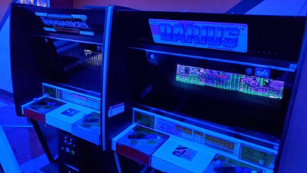 다라이어스와 닌자 워리어스의 모습