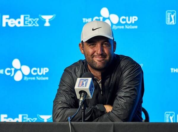 2025년 미국프로골프(PGA) 투어 더 CJ컵 바이런 넬슨 대회에 출전하는 세계랭킹 1위 스코티 셰플러. 사진제공=CJ그룹