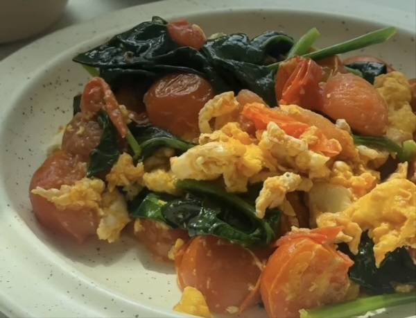 최희가 직접 만든 아침 식단./사진=최희 인스타그램 캡처