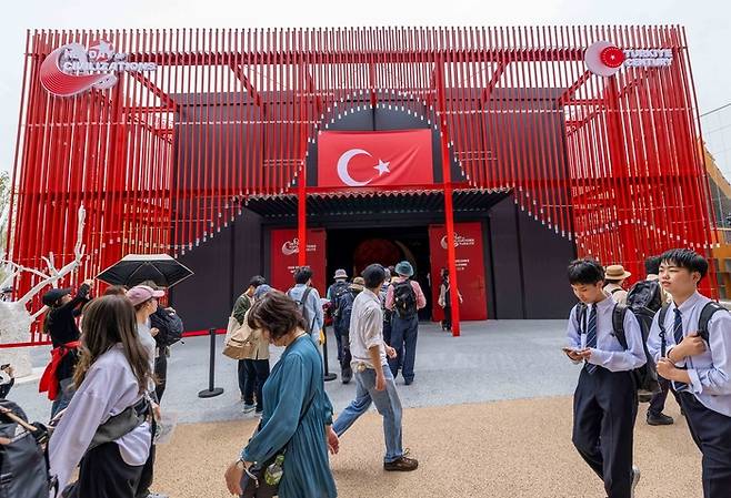 2025 오사카 엑스포 튀르키예 관 / 사진=터키항공