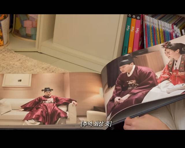 배지현과 류현진의 결혼 사진 앨범이 공개됐다. / 유튜브 '배지현' 캡처