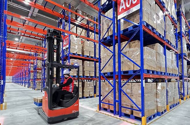 징둥로지스틱스 인천 물류센터 [징둥 홈페이지]