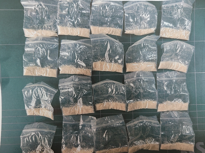다량 투약 시 극도의 흥분 상태에 빠지며 사람을 공격한다고 해서 이른바 ‘좀비 마약’으로 불리는 메페드론을 국내에 유통한 외국인 마약 조직이 경찰에 붙잡혔다. [서울경찰청 제공]