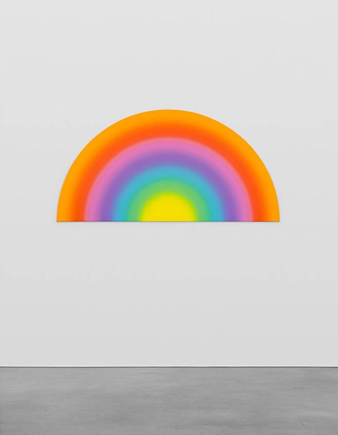 우고 론디노네 〈siebzehnterseptemberzweitausendundvierundzwanzig〉2024 Acrylic on canvas60 x 120 cmCourtesy of the artist and Kukje Gallery 사진: studio rondinone 이미지 제공: 국제갤러리 *재판매 및 DB 금지