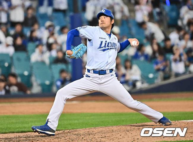 [OSEN=대구, 이석우 기자] 삼성 라이온즈 백정현 009 2025.04.26 / foto0307@osen.co.kr