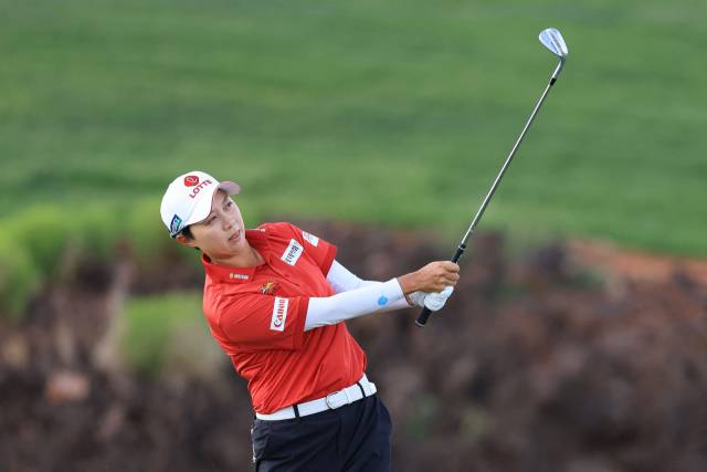 공동 16위에 오른 김효주. 사진 제공=AFP연합뉴스