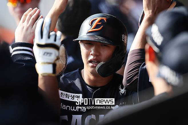 ▲ 2일 광주 KIA전에 선발 우익수로 출전하는 이원석 ⓒ곽혜미 기자