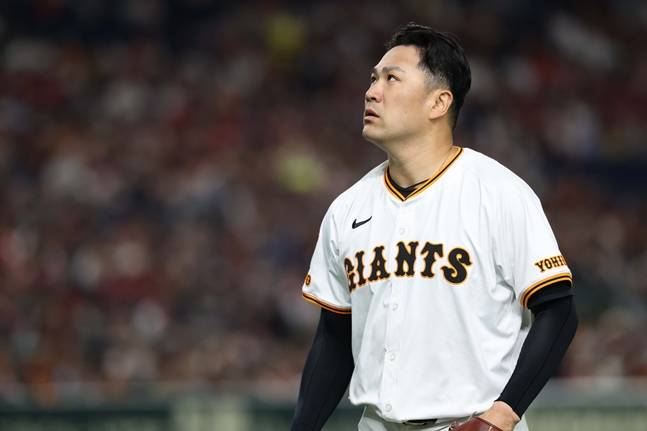 다나카 마사히로. /사진=요미우리 자이언츠 SNS