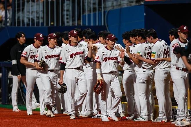 KT와의 경기에서 승리하며 반등의 희망를 보여준 키움