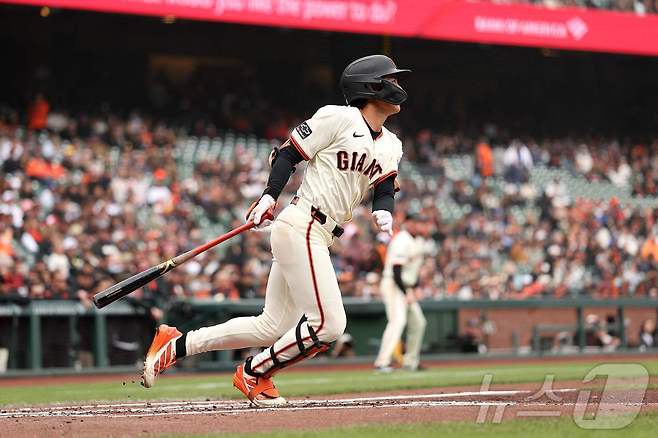 이정후(27·샌프란시스코 자이언츠). ⓒ AFP=뉴스1