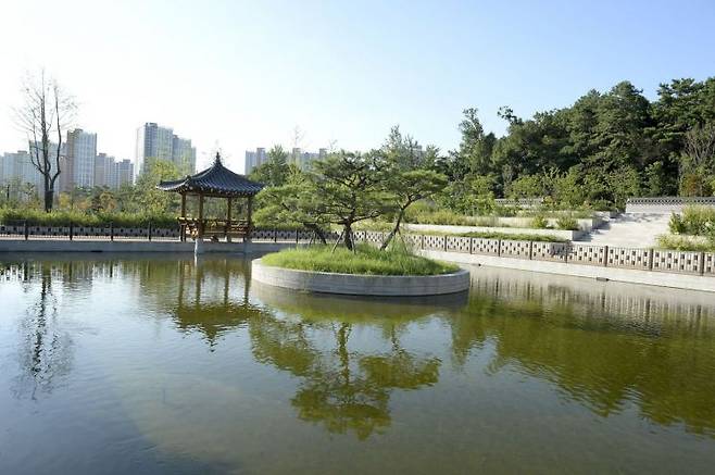 송산사지근린공원. 의정부시 제공