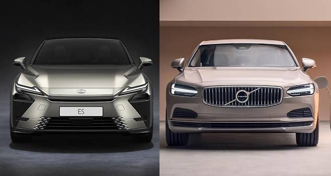 사진 : 렉서스 ES 풀체인지, 볼보 S90 T8