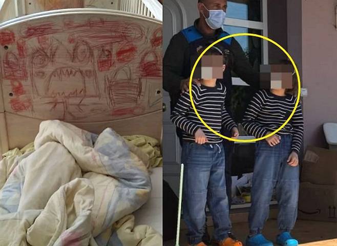 지난달 28일(현지시간) 스페인 북부 오비에도의 한 빌라에서 코로나19 펜데믹 때부터 3년 넘게 집에 감금돼 있던 독일인 부부의 세 자녀가 구출되고 있다.ⓒ빌트 홈페이지