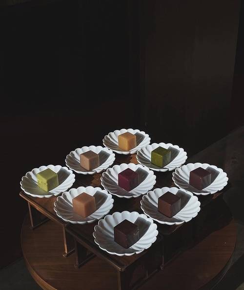 서울 을지로 수제 팥 양갱카페 ‘적당’의 양갱들. @euljiro.jeokdang