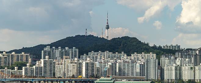 서울 성동구 일대 아파트 전경. (매경DB)