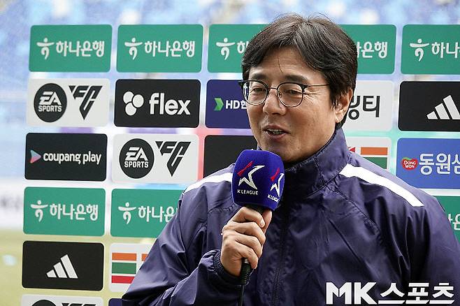 대전하나시티즌 황선홍 감독. 사진=이근승 기자