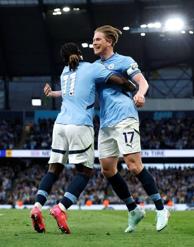 ‘김덕배’ 케빈 더 브라위너가 자신을 버리려고 하는 맨체스터 시티를 향해 메시지를 전했다. 사진=REUTERS=연합뉴스