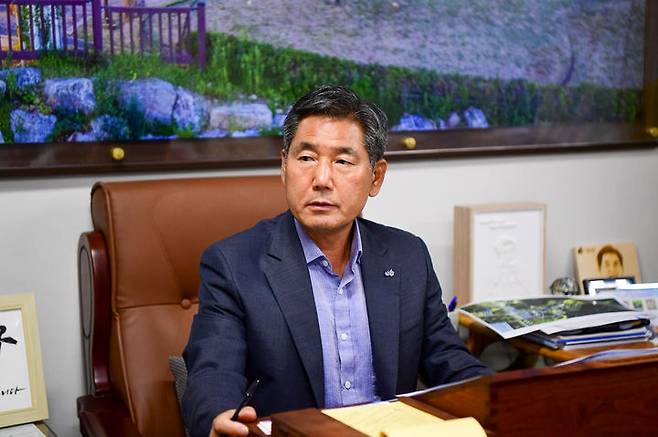 [양구=뉴시스] 서흥원 양구군수. (사진=양구군). *재판매 및 DB 금지