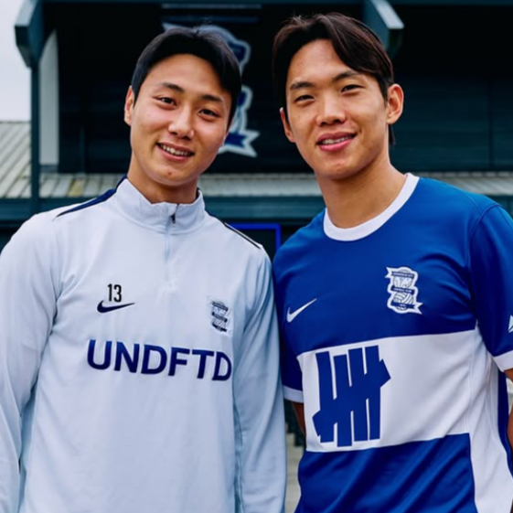 백승호와 이명재. 버밍엄 SNS