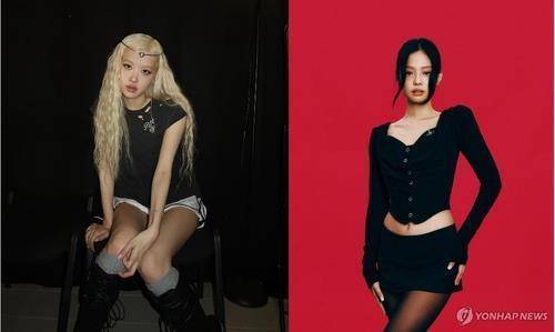 블랙핑크 로제(왼쪽)와 제니 [로제 인스타그램·OA엔터테인먼트 제공. 재판매 및 DB 금지]
